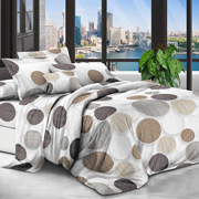 Постільна білизна Круги мікс 600749 полікоттон Selena