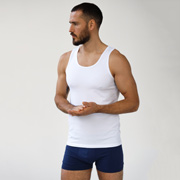 Майка чоловіча German Volf 23159 білий