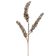 Ветка декоративная 30 см Yes! Fun 974753 серебряная пайетка