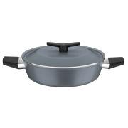 Сотейник із кришкою і двома ручками 24 см 2.5 л Spezia Blue Tramontina 28375/124