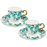 Набір кавовий порцеляновий 4 предмети 100 мл Lefard 925-056