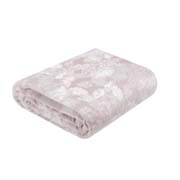 Плед флісовий Home line бежевий квіти