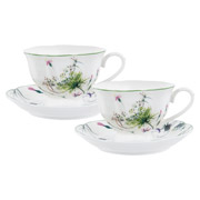 Набір чайний порцеляновий 4 предмети 220 мл Muze Garden Lefard 922-080