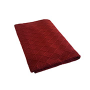 Плед в'язаний Touch Прованс винний