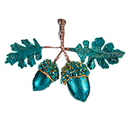 Ялинкова прикраса Жолудь 19х13см Lefard 66-178