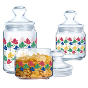 Набір банок 3 предмети 0.5, 0.75, 1 л Club Fluury Luminarc X1070