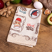 Рушник кухонний 218 Cream Services рогожа-напівпанама Mirson