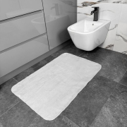 Килимок з еко-хутра Moon DarianA світло-сірий