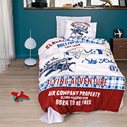 Підліткова постільна білизна Flying Gri ранфорс Cotton Box