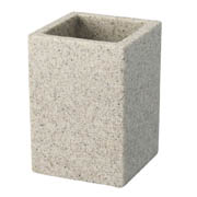 Стакан для зубних щіток Bisk Sand 01596