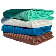 Простирадло на гумці Elmira Arya коричневе