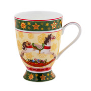 Чашка порцелянова 300 мл Christmas Collection Lefard 986-137
