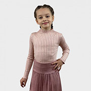Гольф для дівчинки Little Kelly Прованс темно-рожевий