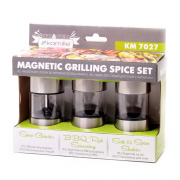 Набір ємностей для спецій Kamille 3 предмети 7027