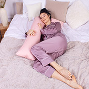 Подушка для вагітних і відпочинку Г-подібна 8460 Eco Line Coral MirSon 8460 Eco Line Coral MirSon