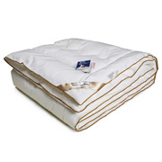 Ковдра дитяча демісезонне з штучним пухом в тику Руно Golden swan