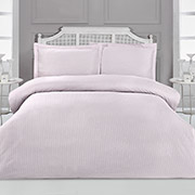 Однотонна постільна білизна Sole Arya бузкова