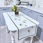 Доріжка великодня лляна з вишивкою NPVV038-40 LiMaSo