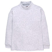 Гольф для дівчинки 0230202смл кашкорсе з підчосом Татошка сірий меланж