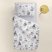 Постільна білизна в дитяче ліжечко New Year Gnomes ранфорс Cosas