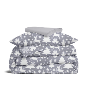 Дитяча постільна білизна в ліжечко CHRISTMAS TOYS CS2 Cosas сірий