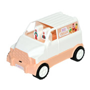 Авто Фургон с мороженым Smart Wheels Tigres 40054 бело-розовый