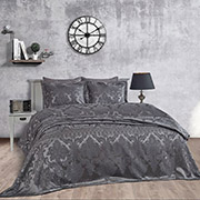 Покривало з наволочками Armada antrasit жаккард Dantela Vita