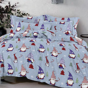 Постільна білизна Гномики Blue 101814 бязь-люкс Selena 101814