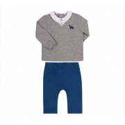 Костюм для хлопчика Бембі КС722 синій сірий