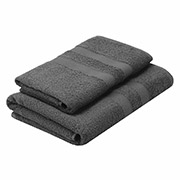 Набір махрових рушників Splendid 500 Ardesto темно-сірий 2 шт
