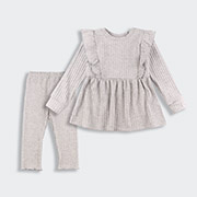 Комплект для дівчинки КС841 шардон-качкорса Бембі X00-сірий