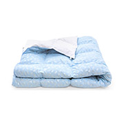 Ковдра дитяча пухова зима-плюс (особливо тепла) 1861 Bio-Blue 50% пуху MirSon