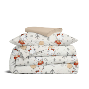 Дитяча постільна білизна в ліжечко BALLERINA CS7 Cosas бежевий