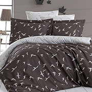 Постільна білизна First choice сатин-люкс Liberta kahve