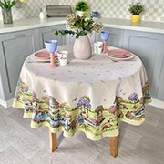 Скатертина гобеленова кругла LiMaSo Round1185