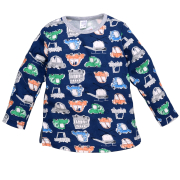 Джемпер для хлопчика Татошка 0706265жук інтерлок синій