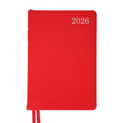 Щоденник датований А5 368 стор City Leo Planner 252666 червоний