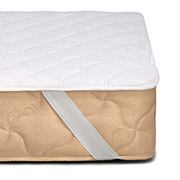 Наматрацник MirSon 962 Natural Line Стандарт Cotton з гумками по кутах