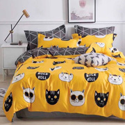 Комплект постільної білизни Котячий рок Selena 100484