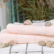 Набір махрових рушників 5080 Elite SoftNess Peach Mirson 2 шт в подарунковій коробці