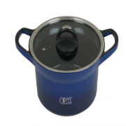 Кастрюля AZUL 20 см (2,5 л) со стеклянной крышкой 2308 - Фото №2