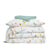 Дитяча постільна білизна в ліжечко MINT SONGBIRDS CS1 Cosas м'ята