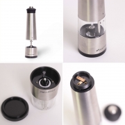 Млин електрична для спецій Kamille 22,5х5,8см 7028