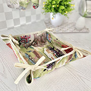 Гобеленова корзинка для печива та солодощів LiMaSo EDEN1183-KH