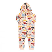 Комбінезон-чоловічок КБ209 трикотаж Bembi 210-беж-принт