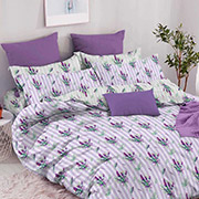 Постільна білизна Аромат лаванди 102185 бязь-люкс Selena