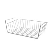 Полиця-кошик навісний 43х25.5х13.5 см Raum Ringel RG-005w біла
