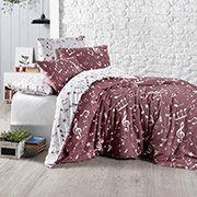 Постільна білизна Major Dark Red ранфорс First choice