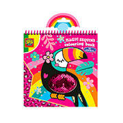 Книжка-розмальовка Блискітки SES Creative 00114S