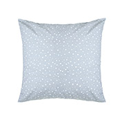 Бязева наволочка Зірки різні Home Line сіро-блакитний